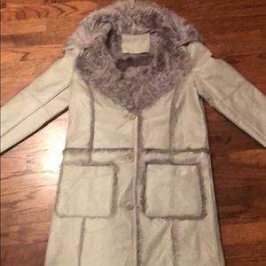 A Real New sheepskin ash coat size small
